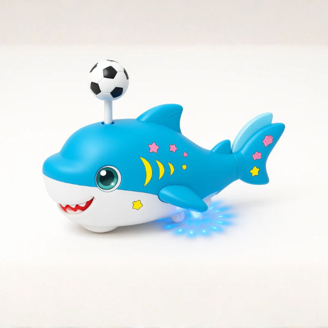 Pływająca zabawka rekin z piłeczką