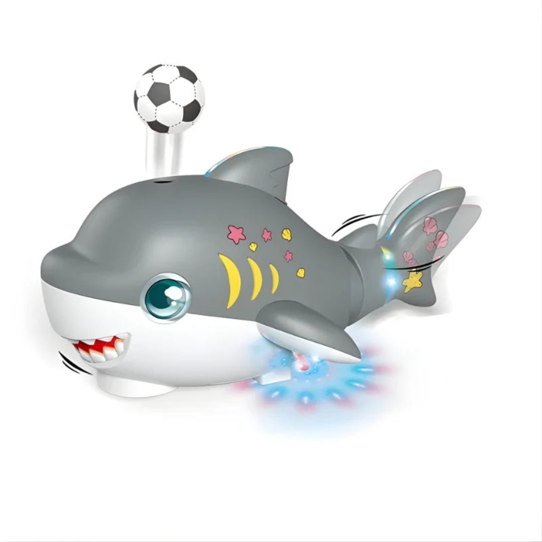 Pływająca zabawka rekin z piłeczką