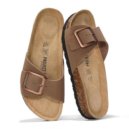 Liora - Orthopedisch geïnspireerde verstelbare slippers