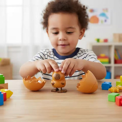 Jajko niespodzianka z tańczącym zwierzątkiem