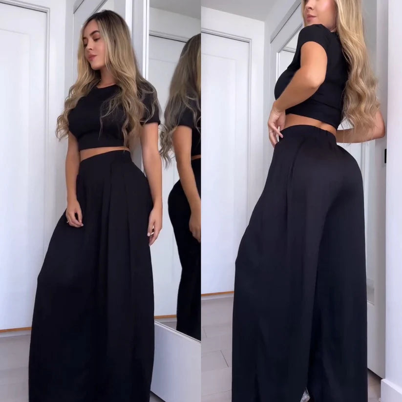 Serena - Luchtige tweedelige dames set