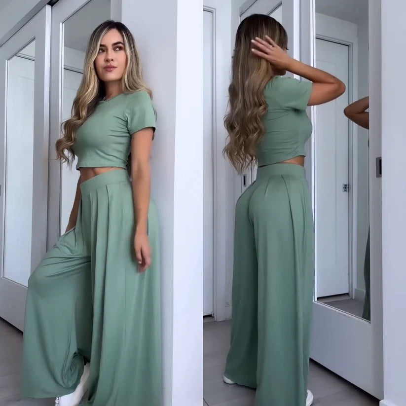 Serena - Luchtige tweedelige dames set