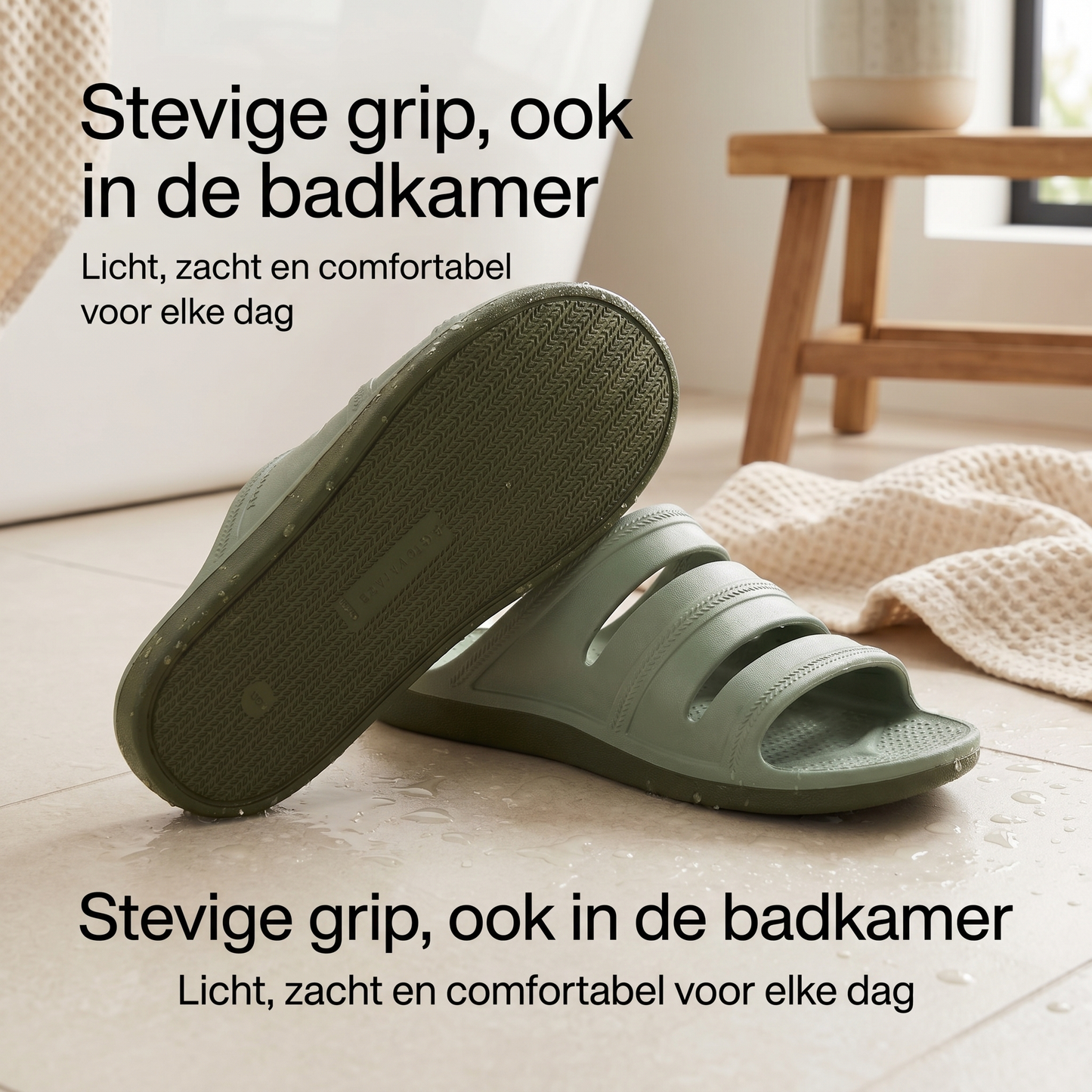 Lina - Orthopedisch geïnspireerde antislip slippers