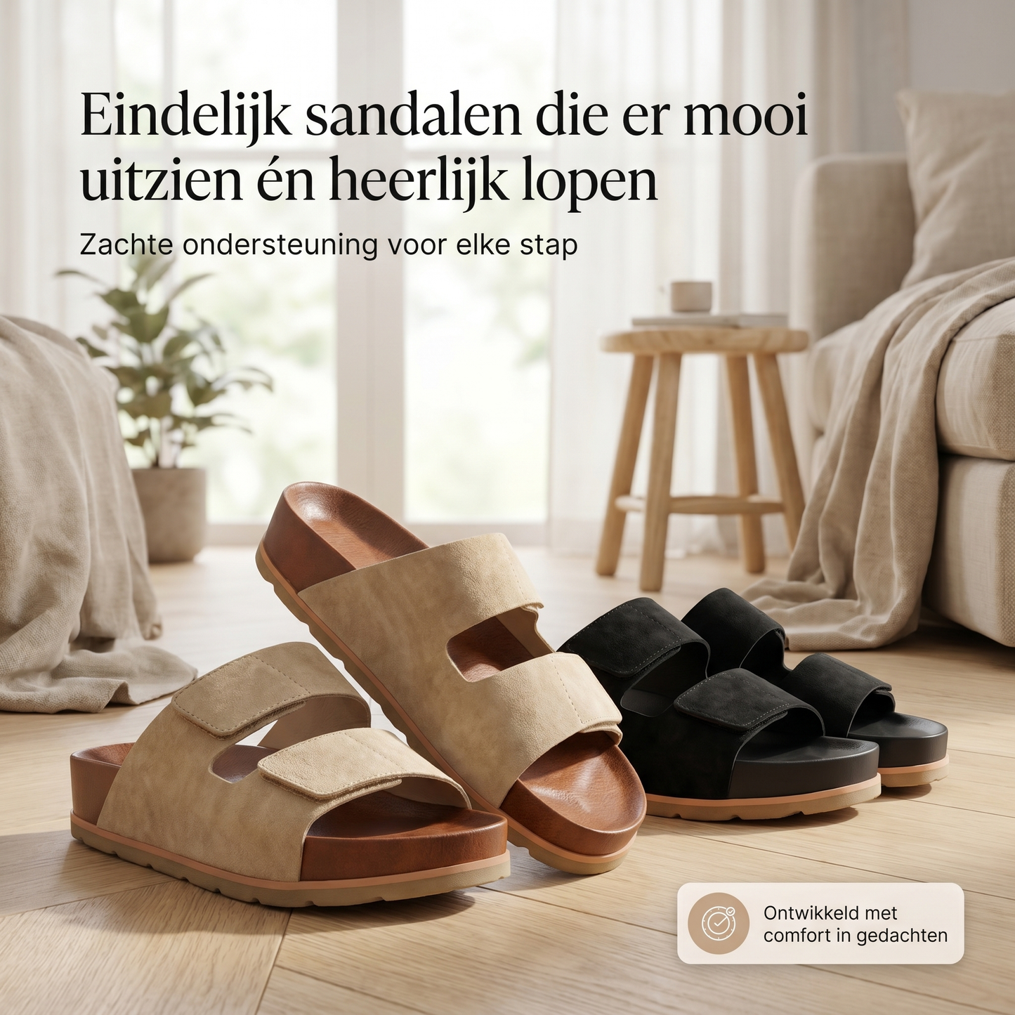 Norai - Orthopedisch geïnspireerde comfort slippers