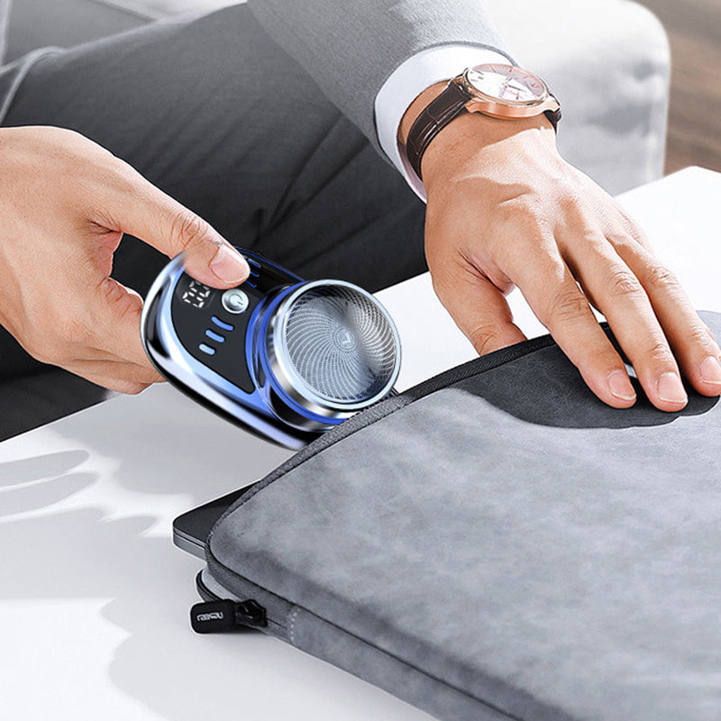 Mini przenośna golarka elektryczna – Precyzyjne golenie na sucho i na mokro